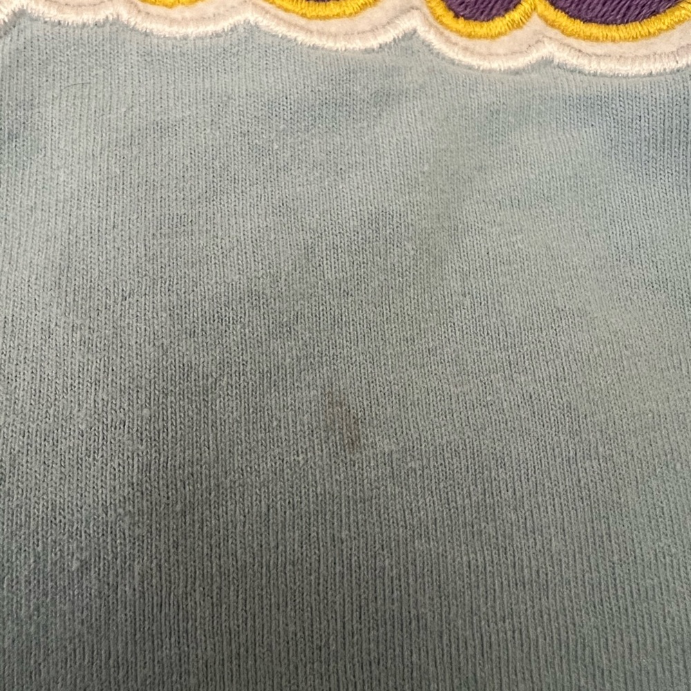 Streetwear Style Light Blue T-Shirt with NBA Patches - Picture 8 of 10